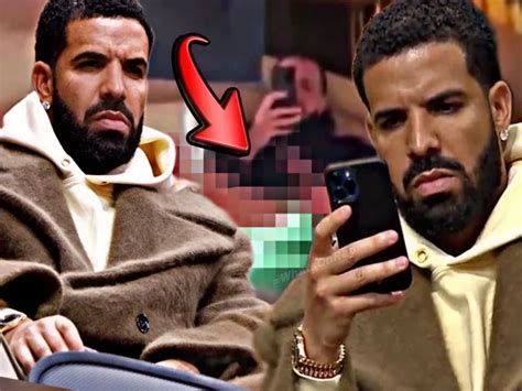 drakes leaked sextape|Drake breaks silence on his viral explicit video